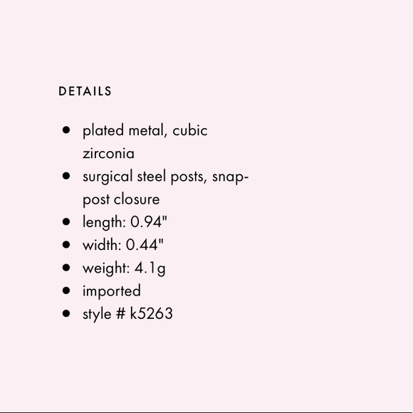 $58 Kate Spade something sparkly spade huggies gold - Picture 7 of 8